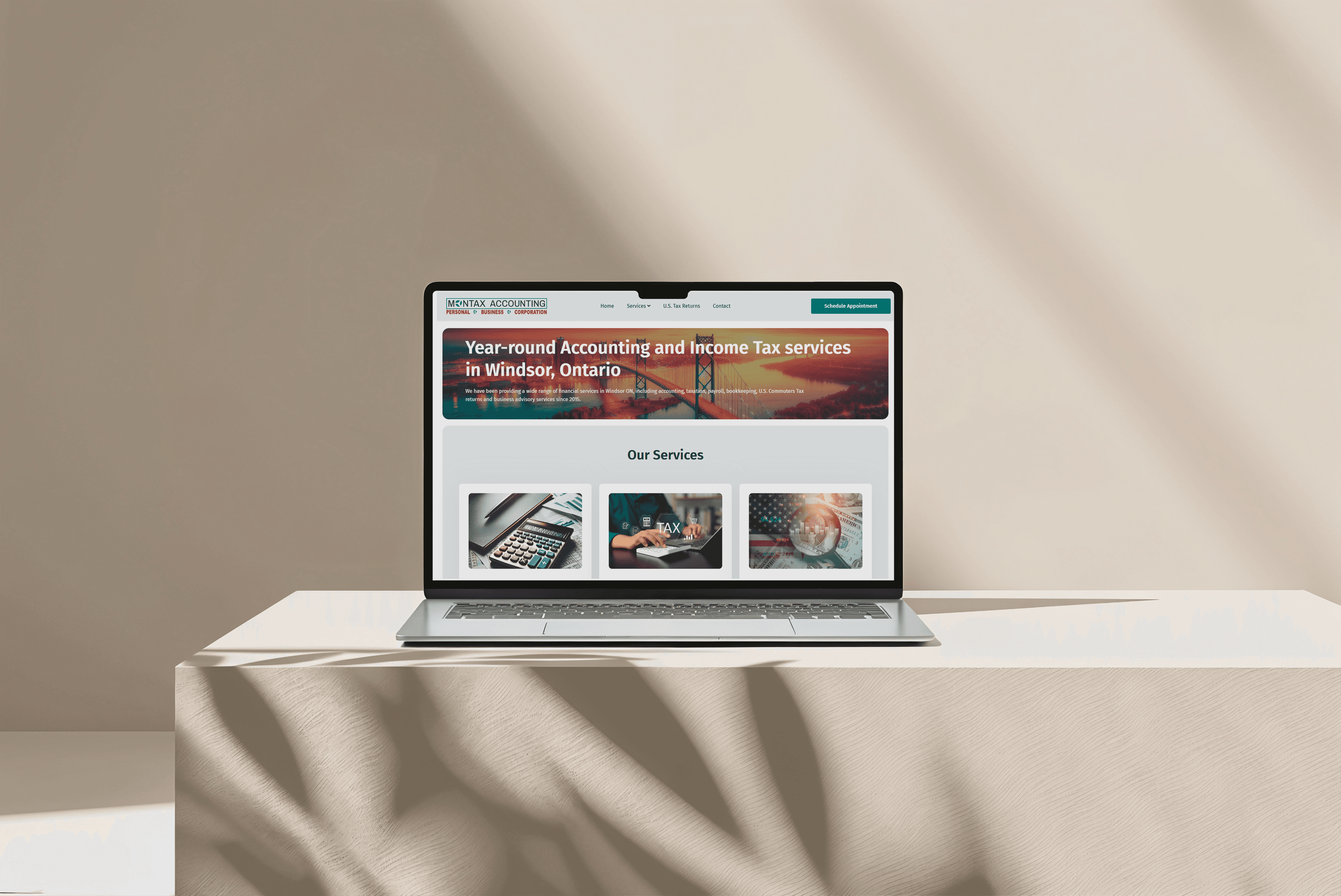 Montax Accounting Inc. Website