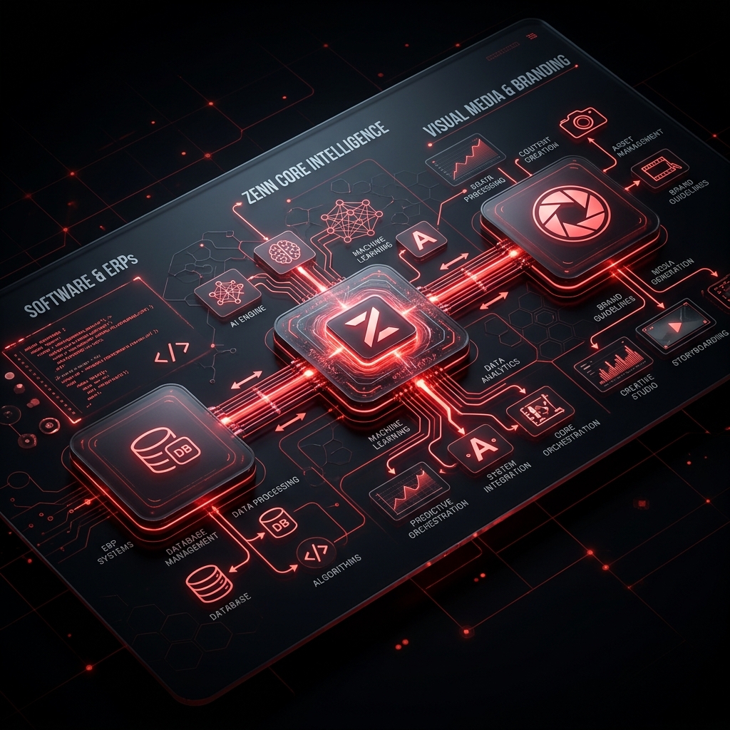 Zenn Ecosystem Flowchart